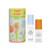 Drunk Elephant Hydra et Bright Duo en flacon, éclat potentiel et hydratation durable.