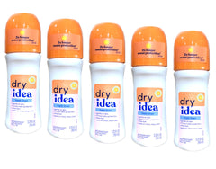 Dry Idea Fresh Linen Roll-On en bouteille, fraîcheur durable.