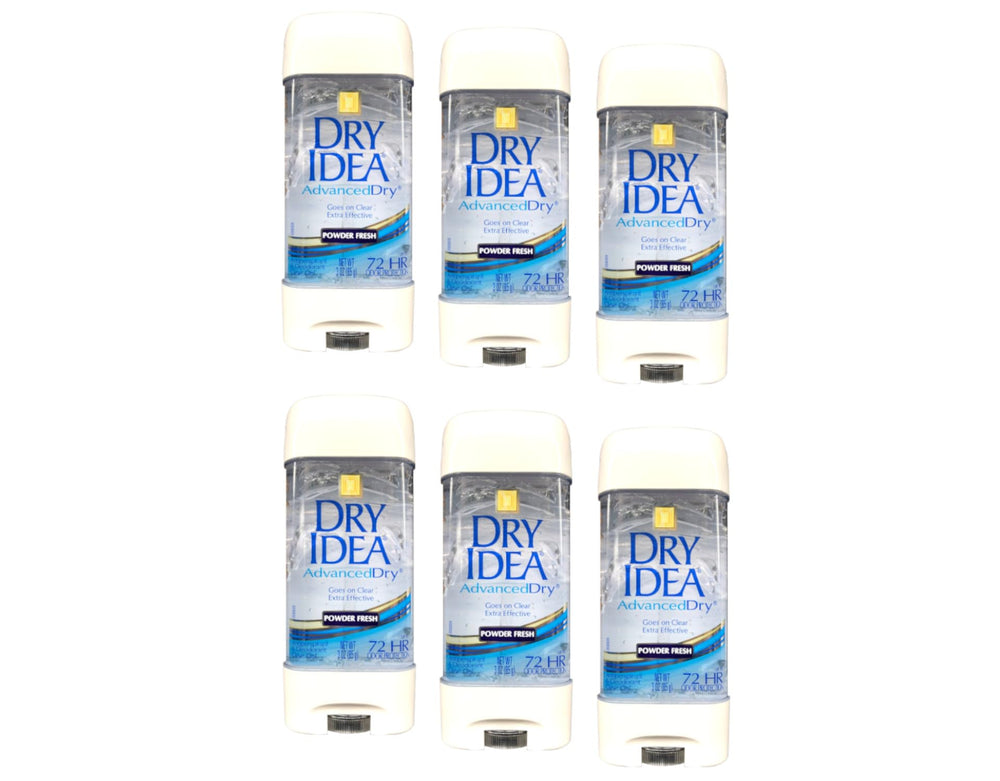 Dry Idea gel clair montre une texture transparente qui sèche vite et protège durablement