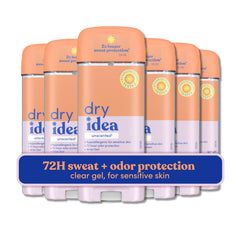 Dry Idea gel déodorant femme – bouteille pratique pour le quotidien.