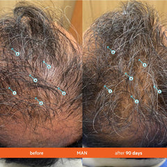 Revita Shampoo DS Laboratories, texture crème prête à laver les cheveux.