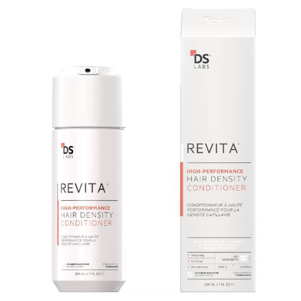 Après-shampooing Revita DS Labs sur la bouteille, hydratation légère pour cuir chevelu