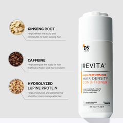 Texture crémeuse du Revita – démêlage facilité et douceur durable.