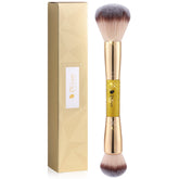DUcare brosse double-face: application précise et blend harmonieux fard et poudre.