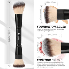 DUcare brosse pour poudre et liquide avec poils doux pour fini uniforme.