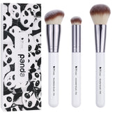DUcare ensemble pinceaux kabuki 3 pièces, pratique pour le maquillage du visage.