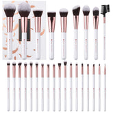 DUcare ensemble pinceaux maquillage 27 pièces pour une application précise et homogène sur le visage.