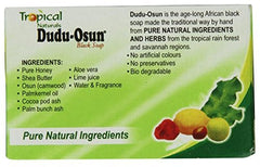 Dudu-Osun Savon Noir, colis et emballage visibles.