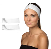 Dukal band es spa extensibles pour femmes, maintien des cheveux hors du visage pendant les soins.