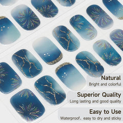 Assortiment complet de tailles pour une adaptation parfaite des ongles.