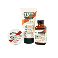 Duke Cannon Big Bourbon Beard Wash – flacon 6oz, nettoie et hydrate la barbe.