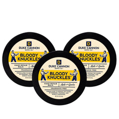 Balm Bloody Knuckles de Duke Cannon en pot pour soin intensif des mains
