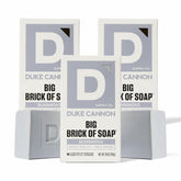 Duke Cannon Gun Smoke: savon barre 10 oz au parfum bois-bourbon-cuir, rafraîchissant