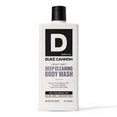 Duke Cannon Heavy Grit Body Wash: bouteille de 18oz prête pour une douche énergisante