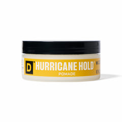 Duke Cannon Hurricane Hold Pomade — emballage visible, tenue maximale sans brillance.