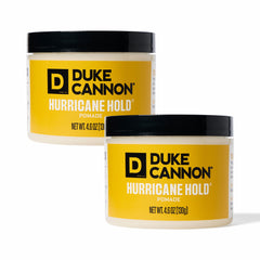 Duke Cannon Pomade, lot de deux emballages, idéal pour tester et comparer les styles.