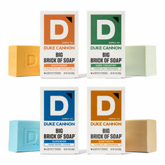 Savon Duke Cannon Wayfinder 10 oz, parfum boisé durable pour la douche.
