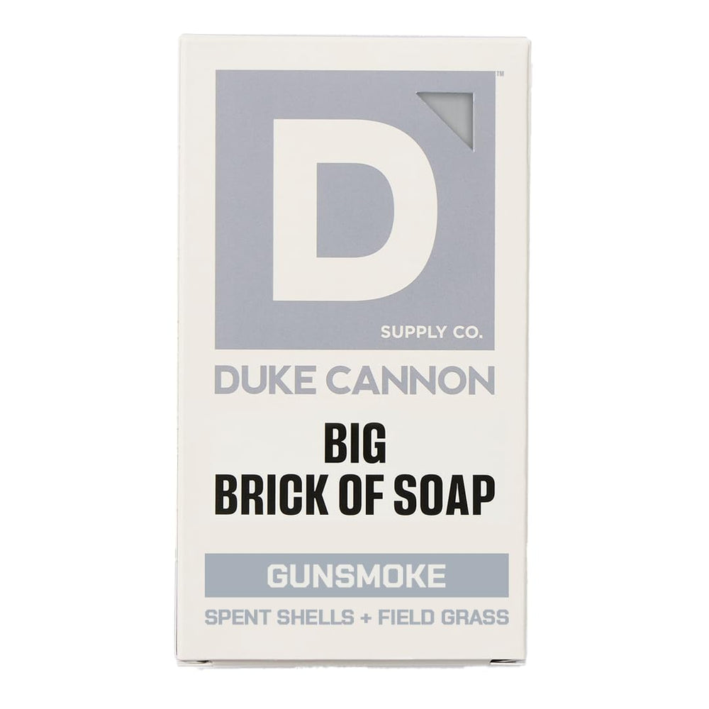 Savon Duke Cannon Gun Smoke 10 oz avec barre généreuse prête pour l'entraînement