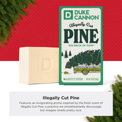 Duke Cannon Fumée de pipe — parfum masculin réconfortant.