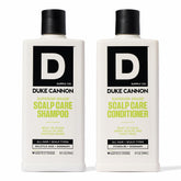 Shampoo Duke Cannon en flacon, nettoyage en profondeur du cuir chevelu.
