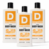Duke Cannon Thick Gel Douche Bay Rum avec minéraux et aloe sur peau rafraîchie