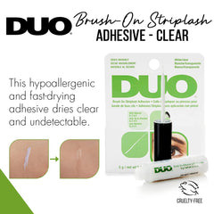 DUO brosse de précision facilite l’application des faux cils