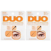 DUO Colle cils à pinceau emballage prêt à l’emploi pour une mise en beauté rapide.