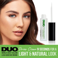 DUO colle cils imperméable assure une tenue longue durée