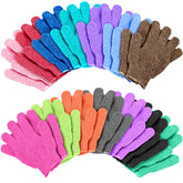 Duufin gants exfoliants ensemble pour exfolier en douceur lors de la douche