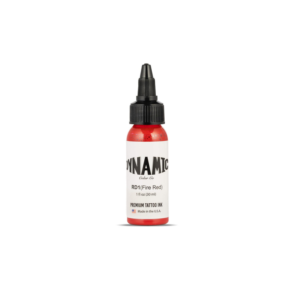 Dynamic Color Co encre tatouage rouge-feu pour contours nets et détails précis