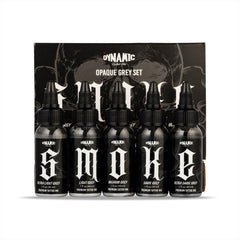 Dynamic Color Co Smoke Set – gris foncé pour saturation et contrastes maîtrisés.