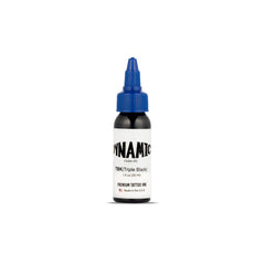 Dynamic Color Co Triple Black ink bottle front view for reliable lining and shading.