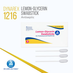Dynarex bâtonnet citron glycérine – utilisation facile en soins quotidiens