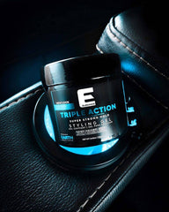 E Elegance Earth Fragrance hair gel delivers long lasting shine and glow.