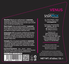 Rasage lisse avec le parfum Venus doux et floral E Elegance.