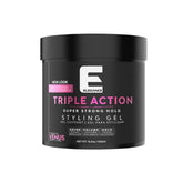 Gel-coiffant E Elegance Venus action triple pour tenue durable et volume immédiat.