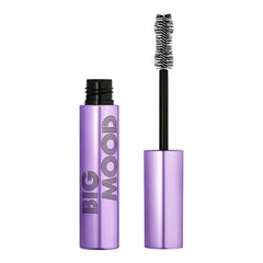 e.l.f. Big Mood Mascara montre une brosse forme horloge pour des cils volumineux et séparés.