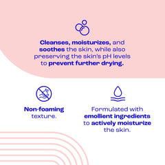 E45 creme-douche-sans-savon, nettoie en douceur sans agresser les peaux sensibles.