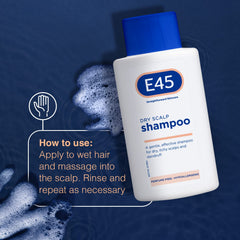 Shampooing E45, pro vitamine B5 pour le soin des cheveux