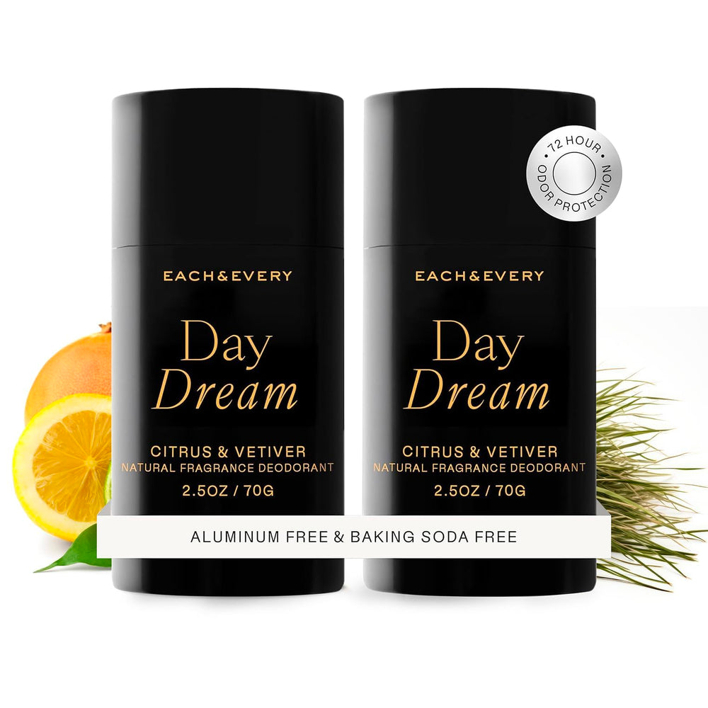 Each & Every déodorant citrus-vetiver en bouteille pour une fraîcheur durable