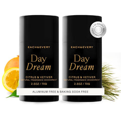 Each & Every déodorant citrus-vetiver en bouteille pour une fraîcheur durable