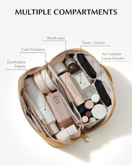 SAC MAQUILLAGE EACHY ouvert pour voir facilement tous les articles