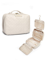 EACHY Trousse de toilette voyage crochet 360°, accès rapide en déplacement.