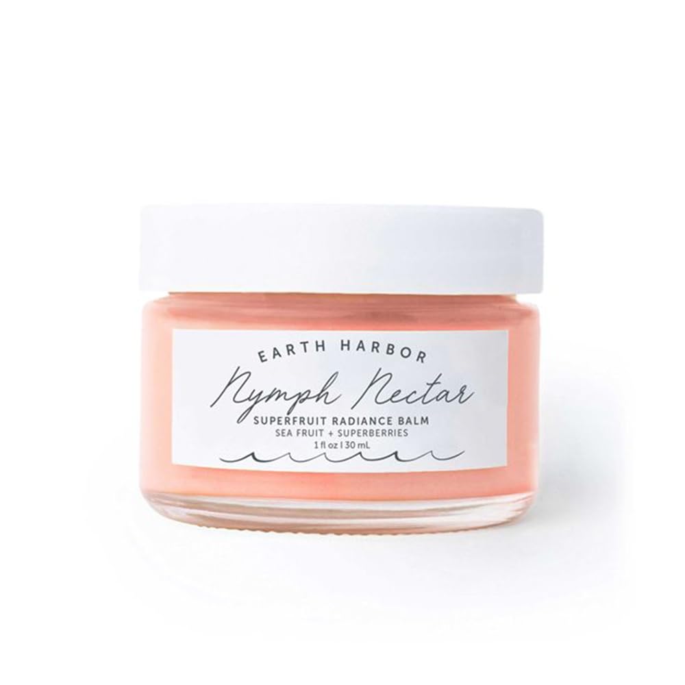 Earth Harbor NYMPH NECTAR Balm flacon élégant pour hydratation profonde.