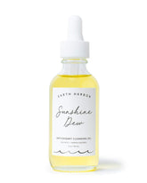 Earth Harbor Sunshine Dew: bouteille huile nettoyante purifiante et hydratante pour la peau.