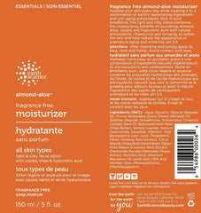 Earth Science Hydratant visage sans parfum conçu pour peaux sensibles.