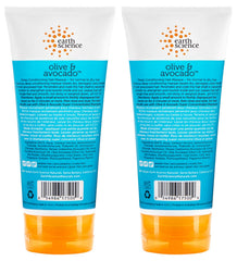 Earth Science Masque capillaire Olive & Avocat: protéine de soie pour renforcer.
