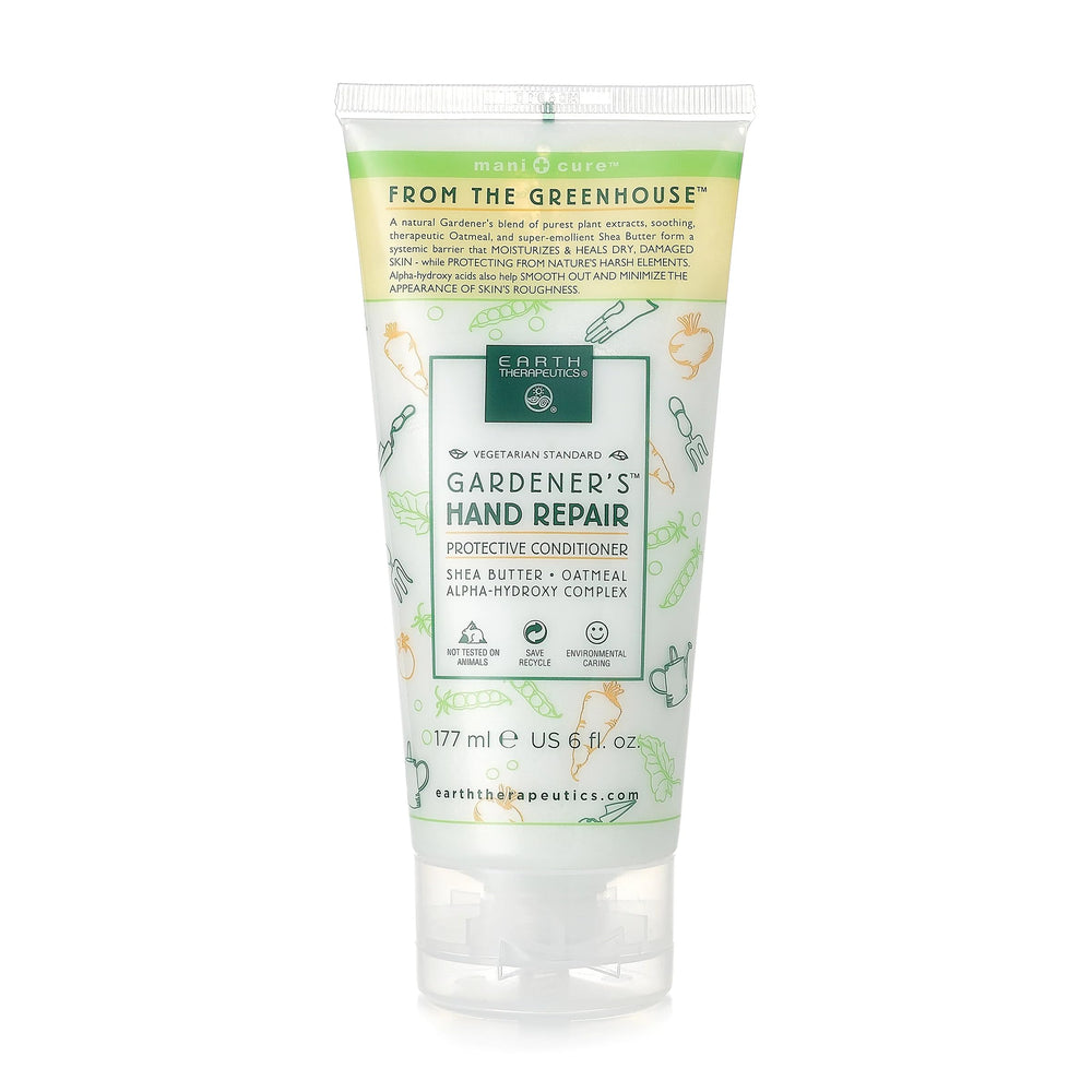 Earth Therapeutics Soin Mains Jardinier – bouteille montrant la formule protectrice pour les mains.