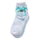 Earth Therapeutics Thera-Soft Chaussettes Aloe Vera: douceur et hydratation pour les pieds.