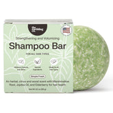 Barre de shampoing Earthling Co, mousse luxueuse qui nettoie sans dessécher.